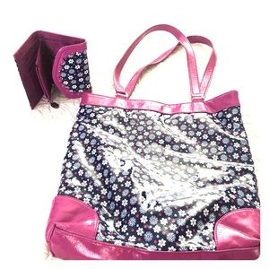 Vera Bradley Tote and wallet